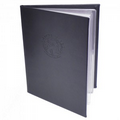 Leatherette 2 Panel Pocket Menu Cover w/ Sewn in Protector (8 1/2"x14")